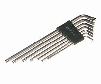 Набор ключей торкс RF-5071: Г-образных T10-40 7пр. на пласт. держат. ROCK FORCE /1/20/80